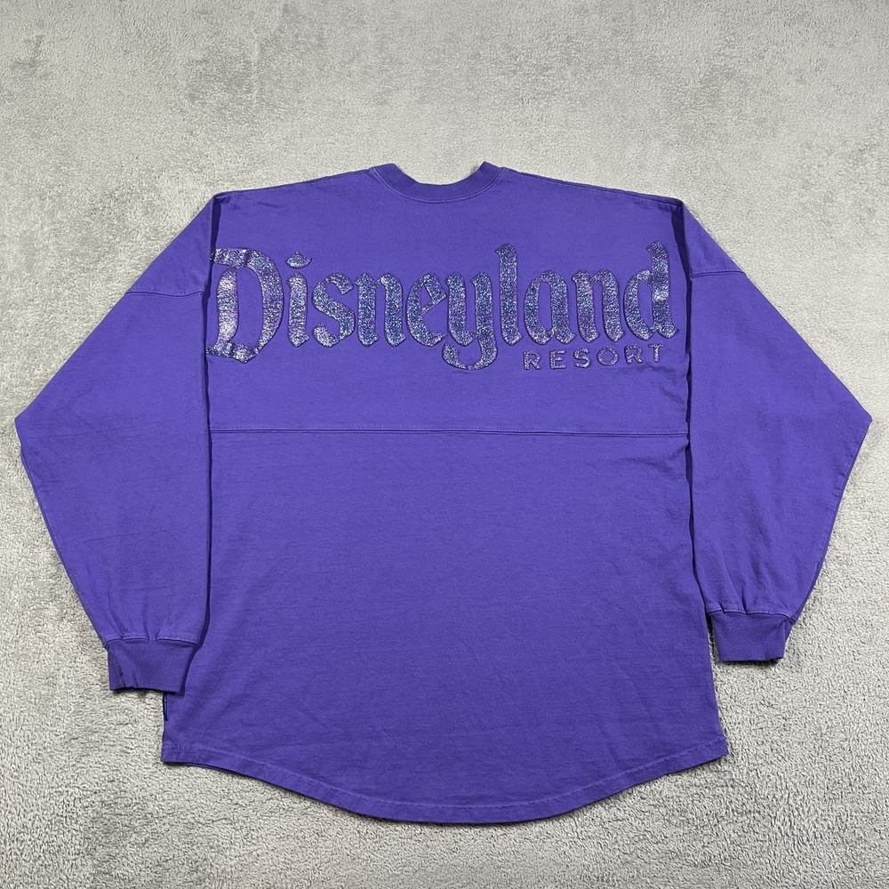 Disneyland Resort Spirit Jersey Shirt Medium Purple Adults Disney Parks